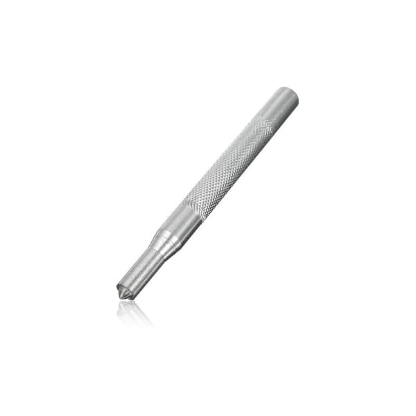 Punch for Snap Button Press Fixing Tool 85x8mm + Base 24mm Silver