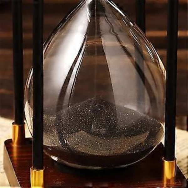 Lyxigt Retro Timglas 30 Minuter - Elegant Timglas för Kontor, Studierum & Heminredning, Perfekt Som Avkopplingsgåva