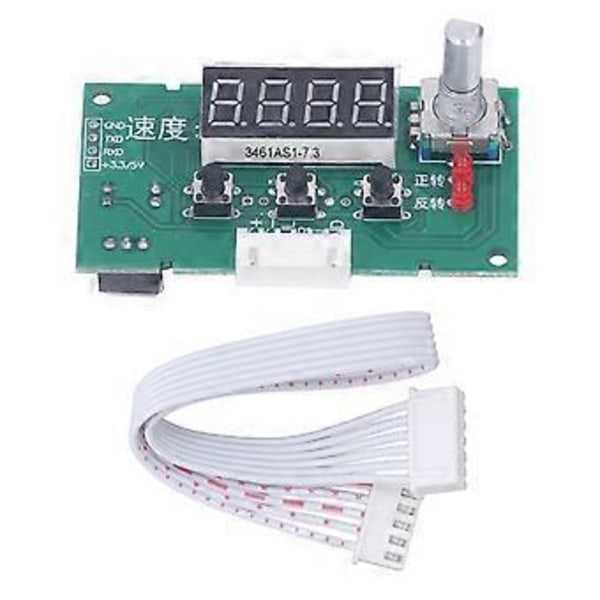 Stepper Motor Kontrollerkort Programmerbar Hastighetskontroll Stepping Drive Puls med Jumperledning