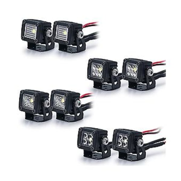 LED Lyssett For 1/10 RC Crawler Bil 4 Axial Scx10 90046 Wraith Rr10 V