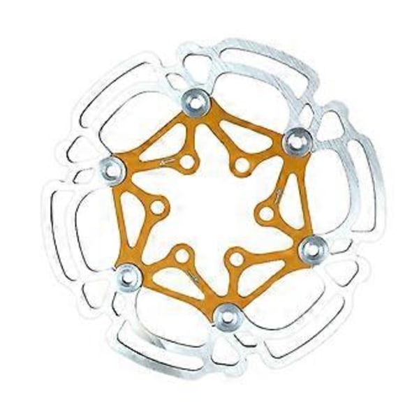 140 mm skivebremserotor med 6 bolte, rustfri stål cykelrotorer til racercykel