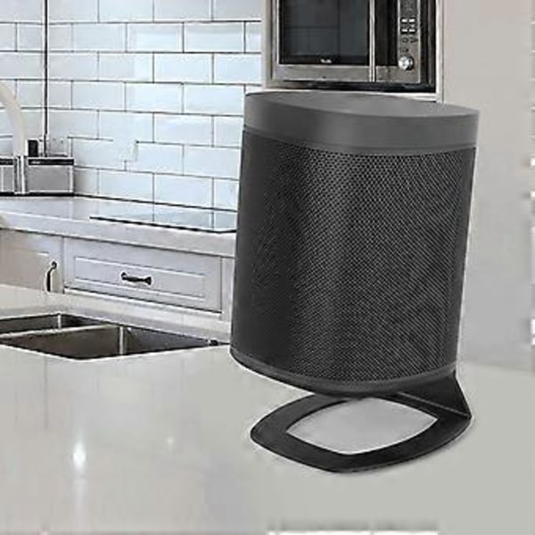 Bluetooth-kompatibelt högtalarfäste Metall Skrivbordsstativ för Smarthögtalarhängare För SONOS för Play 1/One SL Hyllhållare