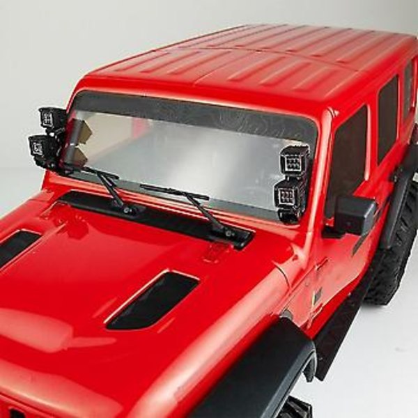 Modifiserte frontlykter Spotlights Biltopplys Bumperlys For Axial Scx10 Traxxas Trx4 Trx6 1/10 R