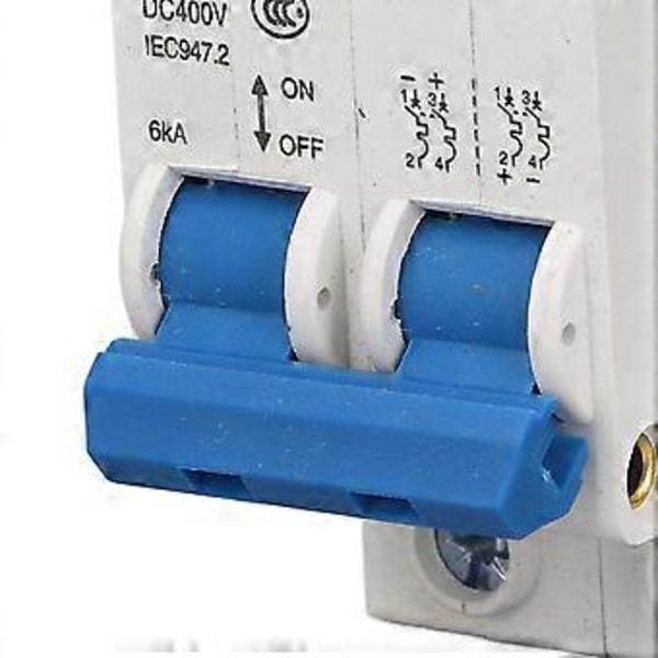 DC Miniatyrbrytare 2P 6KA 400V Strömbrytare för Solcellsanläggningar Paneler Nät C50 50A