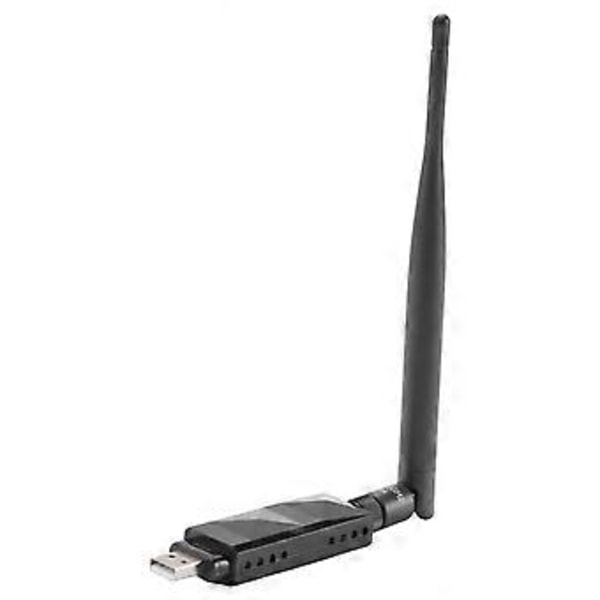 AR9271 Brikkesett 150Mbps Trådløs USB WiFi Adapter 802.11N Nettverkskort med 5DBi Antenne for Windows/8/10/