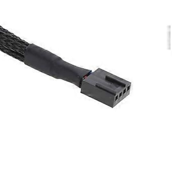 Bundkort 1 til 3 port PWM Fan 3 Pin Køleventilator Hub Forlænger Splitter Kabel