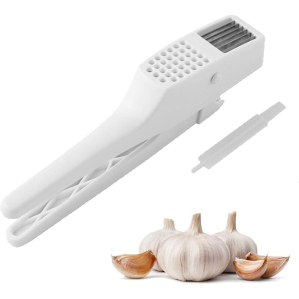 Multifunctional Garlic Press Garlic and Ginger Press Professional 2 in 1 Garlic Press Garlic Chopper Manual Garlic Press Garlic Chopper Garlic Mince