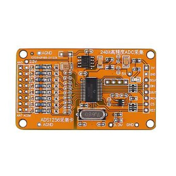Ads1256 24 Adc8 Road Ad- Datainsamlingsmodul