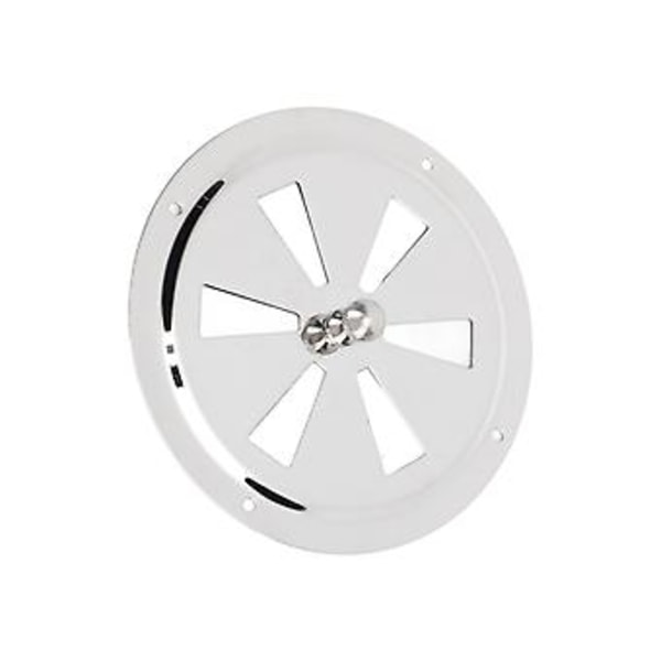 Sommerfugl Luftventil Gitterplade, Sommerfugl Ventil 304 Rustfrit Kabineventilationsplade Sommerfugl Ventil til Yacht Luksus Finish