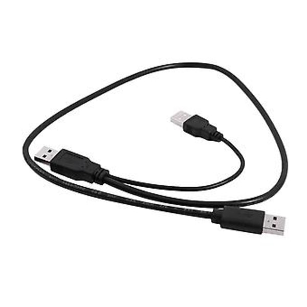 Usb 2.0 Type A - Kaksois-Usb A Y-jakokaapeli