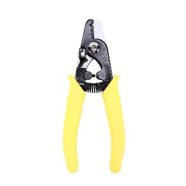 Wire Stripper Tre Huller Præcis Hurtig Besparende Skridsikkert Ergonomisk Håndtag Sikkerhedslås Fiber Stripper