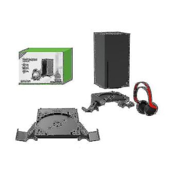 Väggfäste för konsol Xsx Gamepad Headset Väggförvaringsfäste