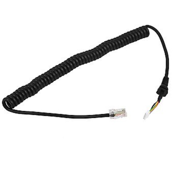 Bil Håndsett Mikrofon Erstatning Mikrofon Kabler Ledning Tråd For Mh-48a6 For Bilradio Walkie Talkie