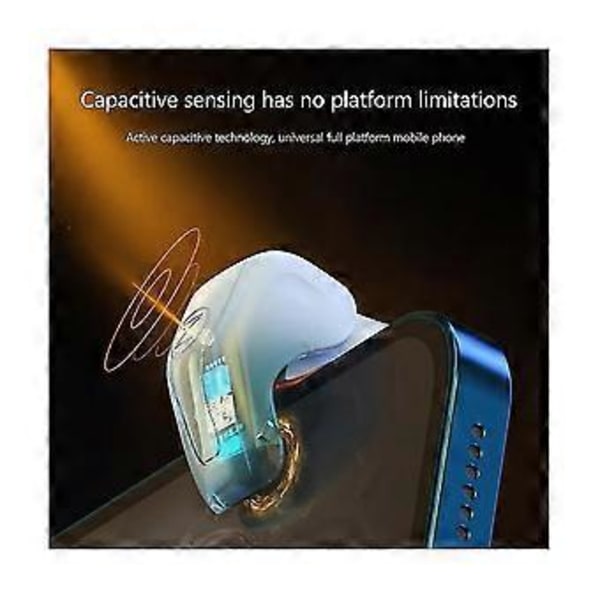 M1 Mobil Gaming Knap Udløsere Gamepad med Vibration Kompatibel med Pubg Spilcontroller Joystic