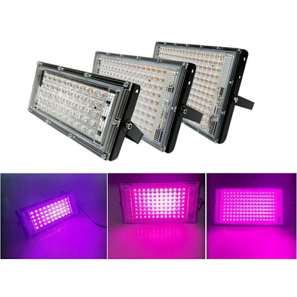 Spectrum LED -kasvilamppu PhytoLamp kasveille, kukkien taimille, 50 W, ulkovalaisin, EU-pistoke