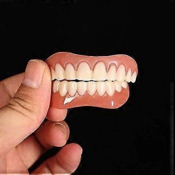 Midlertidige Proteser Rask Tannprotese Topp Perfekt Smil Fasader, Reparer Tannen Raskt, Få Deg Til Å Smile Selvsikkert