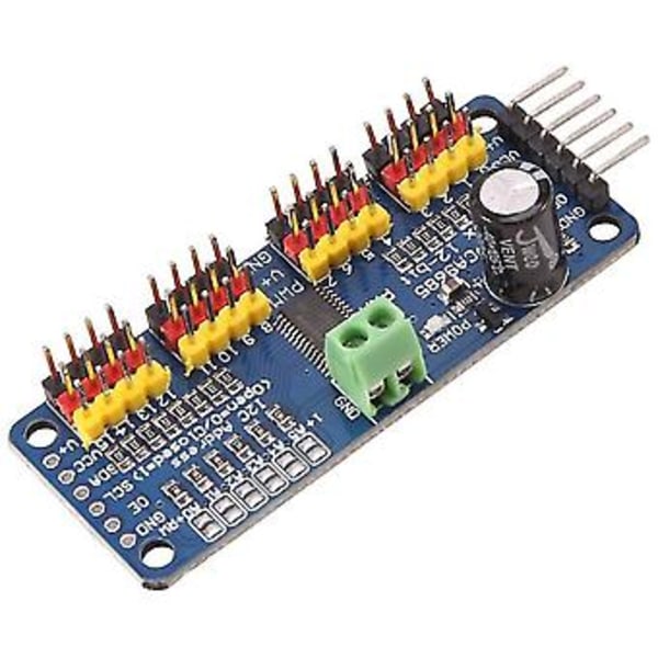 2st Pca9685 16 Kanal 12 Bit Pwm Servomotor Drivrutin I2c Iic Modul