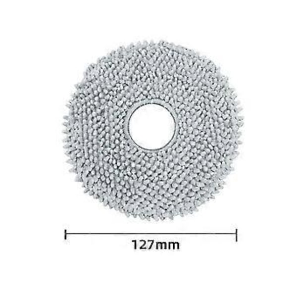 Ersättningstillbehör för sopmaskin Kompatibla med P10 soprobot Gummiborste Moppduk Dammpåse Kit