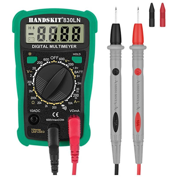 Elektrisk loddeboltsett med digitalt display 90W Sett med 18 deler Justerbar temperatur 100 til 480 med multimeter..