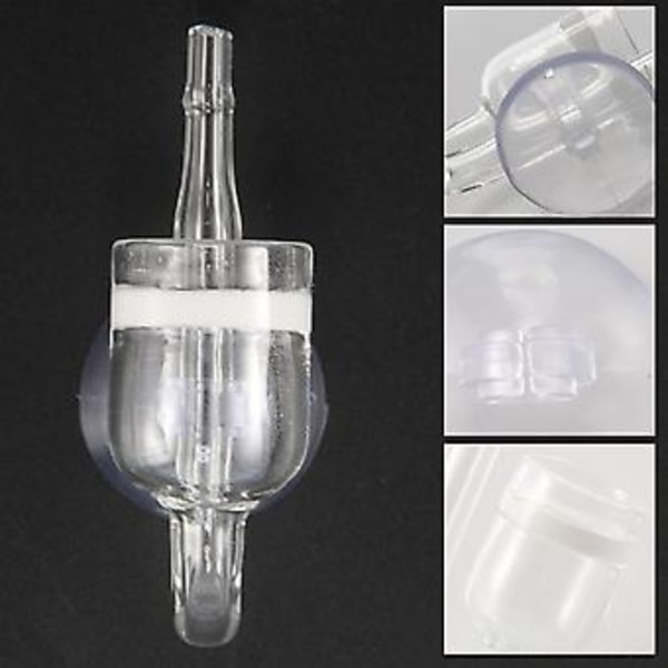 Rium Tank Co2 Diffuser Dioxid Reaktor Med Keramisk Skive + 2 Sugekopper