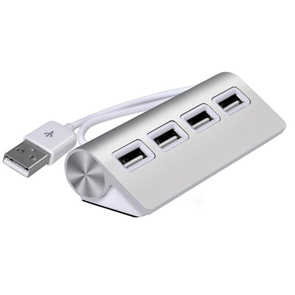 Usb 2.0 Hub Multi-usb Splitter Adapter 4 Porter Høyhastighets Multi-port Hub