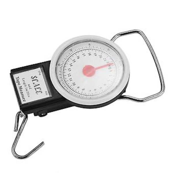 Bärbar Bagagevåg Resevåg Hängande Resväska Krok 22kg 50lb Måttband