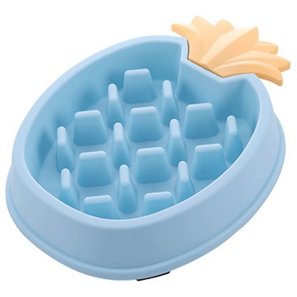 Slow Feeder Dog Bowl Anti-Gulping Healthy Eating Stop Bloating Interactive Fun Alternative Non-Slip Dog Slow Feeder Pet Bowl D