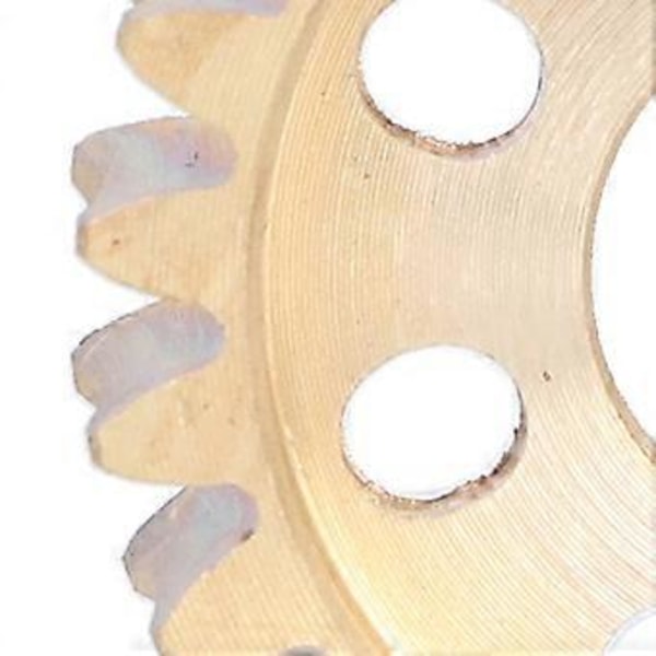 14mm 24 Tænder Messing Snekke 1.5 Modul Messing Snekkegearhjul til Motordrev Gear