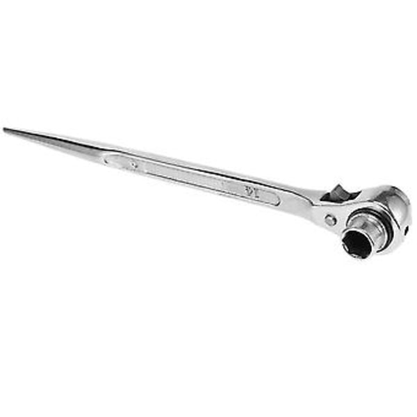 Luwei 14mmx17mm Plomme Skralle Skiftenøkkel Sokkel Multifunksjonell Spiss Hale Justerbar Sokkeladapter H