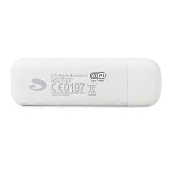 E8372 4G USB WIFI Dongle E8372H-153 Router 4G Simkort Trådløs Router 150Mbps Ekstern Antenneport med 2 Antenner