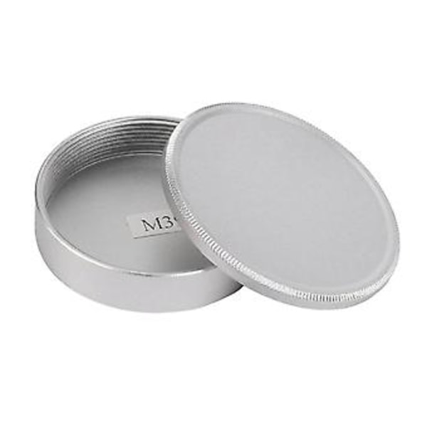 Metallinen runkotulppa ja objektiivin takatulppa sarja M39 Ltm Lsm Leicasilverille