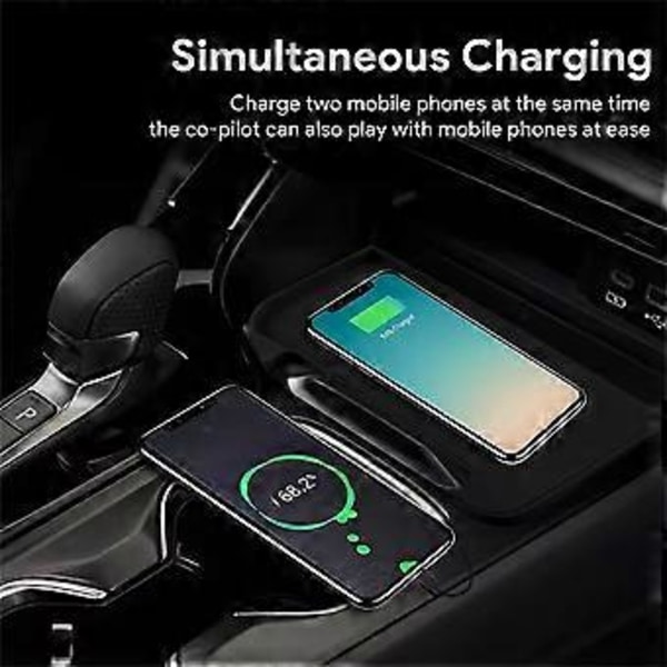 15W Trådløs Biloplader Mobiltelefon Hurtig Opladningsholder LHD til NX 2022 2023 2024 350H NX350H Tilbehør