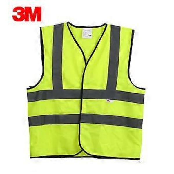 3M V10MO Varselväst Reflexväst Säkerhetskläder Arbetskläder Motorcykel Cykling Varning Dag Natt Användning
