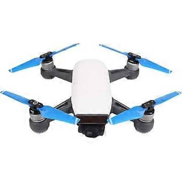RC Drone Propeller Hurtigutløser Erstatningspropell Kompatibel Med DJI Spark UAV, Drone Erstatningspropell, RC Drone Tilbehør (2 Par, Blå)