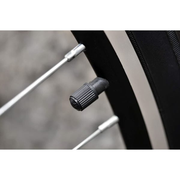 10 st däckventilhattar/plast dammskydd/lock svart för universell passform Schrader-ventiler som vanligtvis används på bildäck, cyklar, cyklar, motorcyklar barnvagnar a