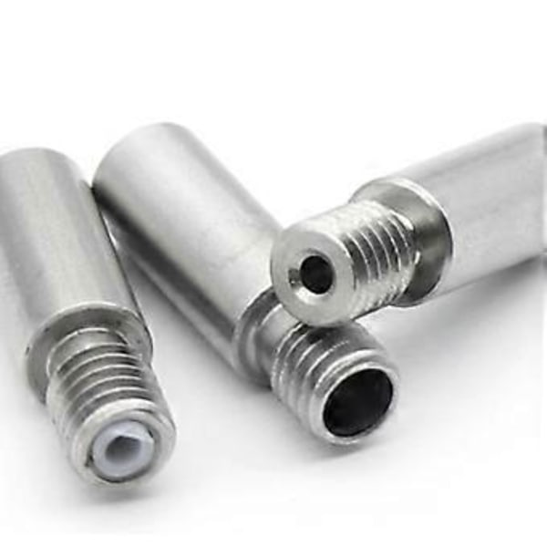 3D-skrivare för Titan MK8 1.75mm V6 Värmeavbrott Helt Metall Termisk Cylinder Matarrör V6 Värmeavbrott Hals