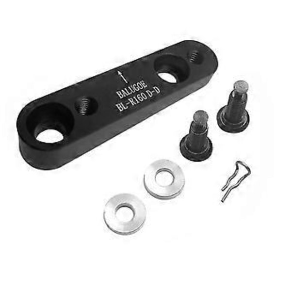 Flat Mount Skivebremse Adapter Cykel Skivebremse Adapter Bag Aluminium Legering 140 eller 160 Reversibel til 140mm 160mm Rotor