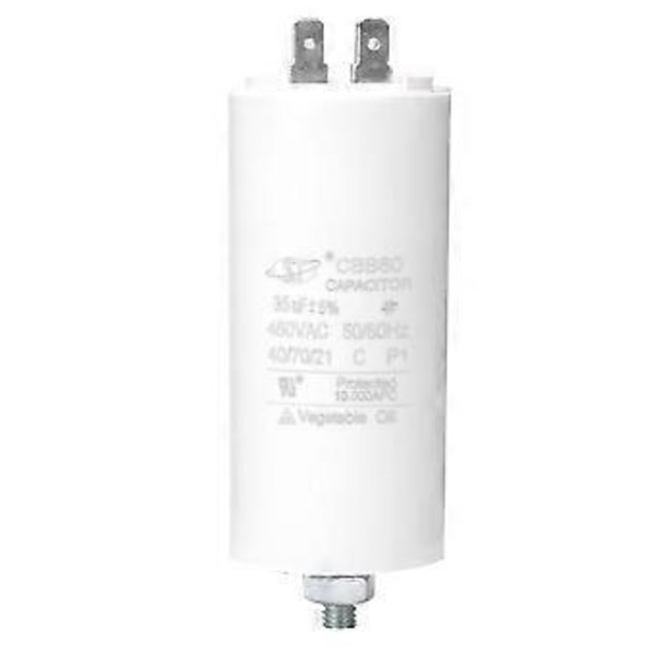 CBB60 450V 35uf Motor Start Kondensator med Skruvmutter för Tvättmaskin