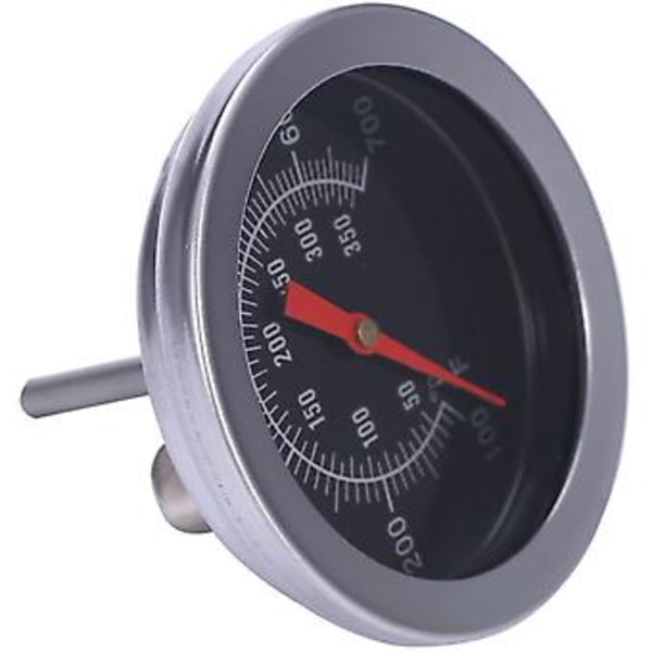 Ugnstermometer i rostfritt stål BBQ R Pit Grill Temp Mätare Med Ga Ing Too