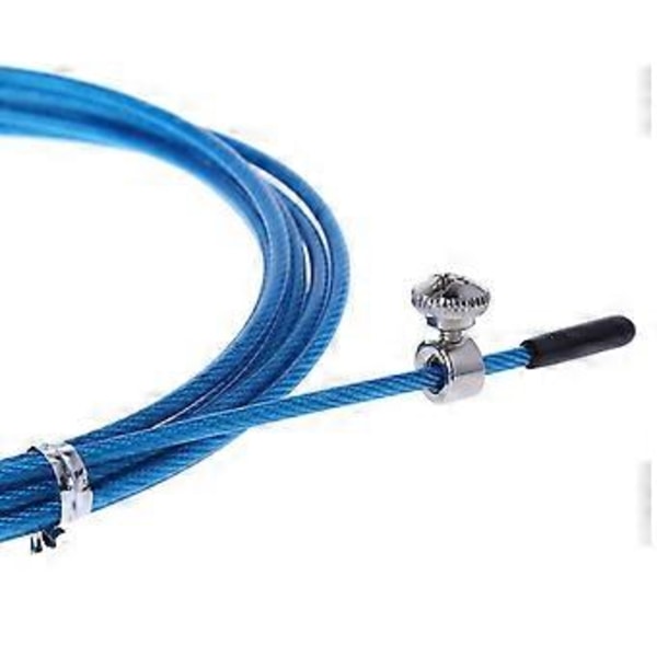 Ny Justerbar Ultra Speed Stålkabel Wire Sjippetov Skip Jump Crossfit Reb