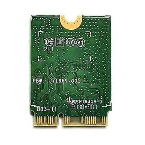 Trådløs-AC Dual Band Wifi Kort Adapter til Intel 9462NGW CNVI NGFF til M.2 til Key E med Bluetooth-kompatibel 5.0 til