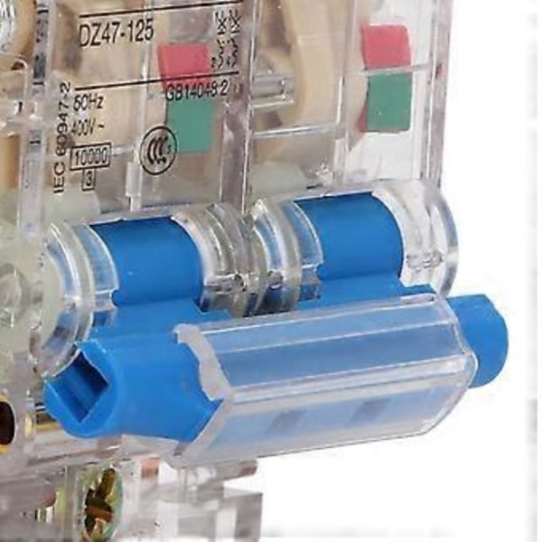 Transparent Strømbryter 2P Høy Sensitivitet Enkel Observasjon Strømbryter Luftbryter for AC-systemer 400V 80A