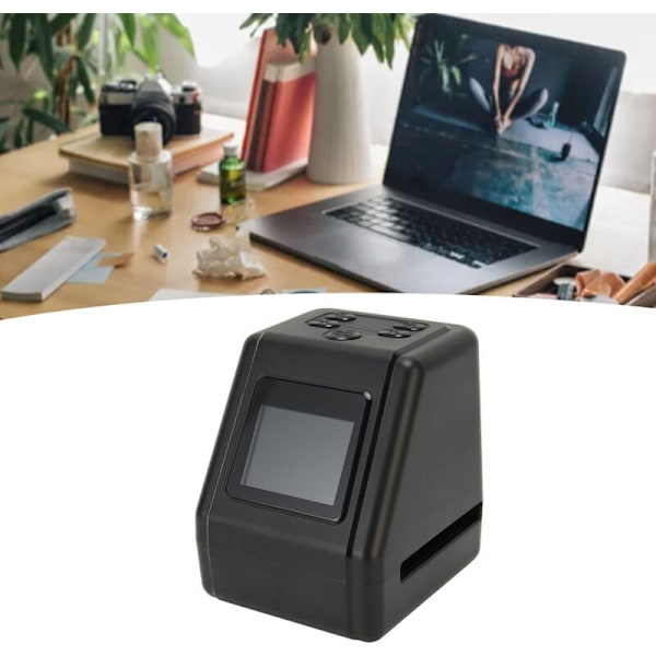Rubberskin Mini -digitaalinen filmi- ja diaskanneri – Muuntaa filminegatiivit ja diat 135, 126, 110, 22 MP JPEG -kuviksi – 2,0 tuuman LCD-näyttö