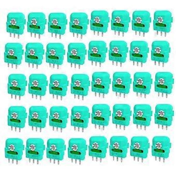 40 st Hall Joystick Potentiometer Sensor Modul för Spelkontroller Hall Joystick Axis Resistor Micro-Type Switch