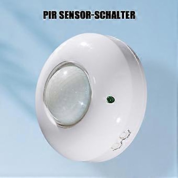 Justerbar Loftbevægelsessensor 360 Led Belysning Ir Pir Sensor Kontakt Ft