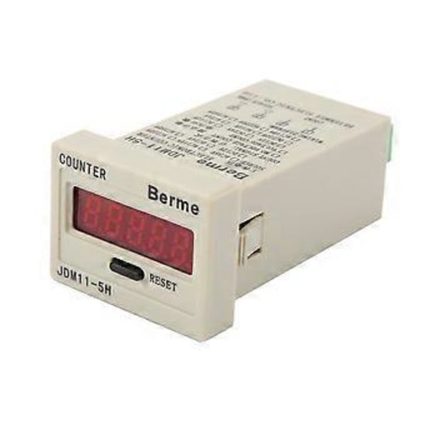 JDM11-5H5 Digital Display Elektronisk Ackumulerande Räknare DC 12V