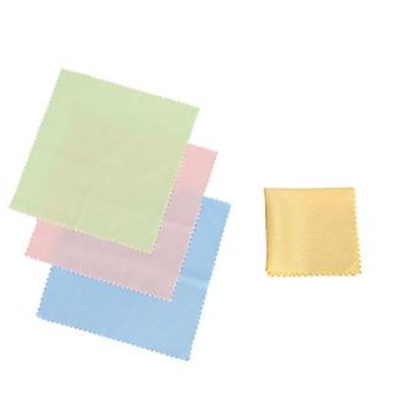 4 Mikrofiber Optisk Rengöringsduk Dvd Lcd Kameraskärm Rengöringsduk Handduk