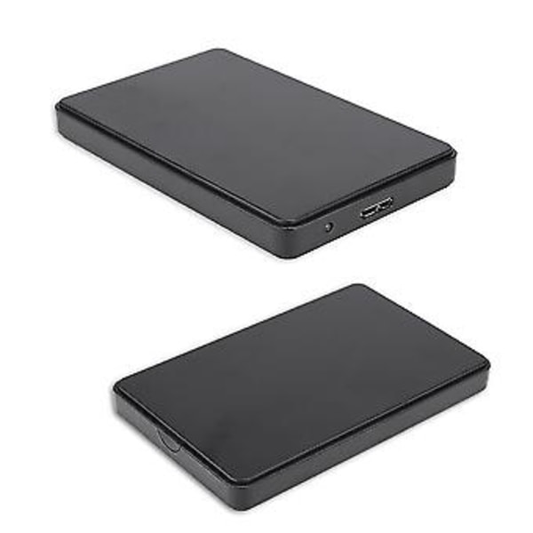 W25Q730M 2.5'' USB3.0 SATA Mobilt Hårddiskbox Chassi HDD-kabinett Skruvfri Support 2TB (Svart)