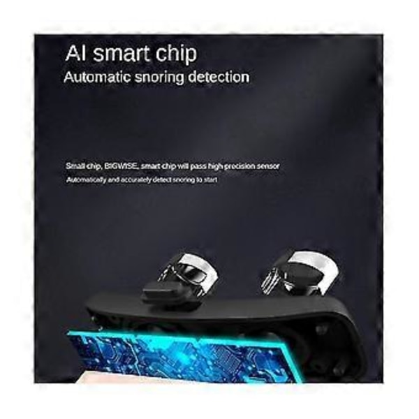 Intelligent Hals Puls Anti-snorke Enhed, Søvn Instrument, Elektrisk Anti-snorke Instrument, S