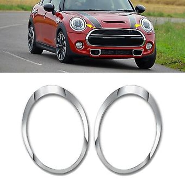 1 Pari Vasen Oikea Rengassarja Galvanoidut Sumuvalorenkaat Yhteensopiva 2007-2015 Mini 51137149905 51137